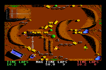 He aqu� un barrizal con un poquito de pista