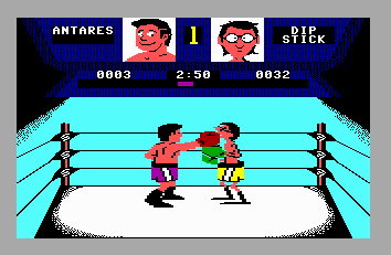 No ir�s a pegar a alguien con gafas, �no? ... *�PLAF!*